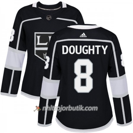 Dame Ishockey Los Angeles Kings Tröja Drew Doughty 8 Adidas 2017-2018 Svart Authentic